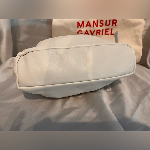 Mansur Gavriel mini lambskin cloud clutch crossbody bag - Picture 11 of 16